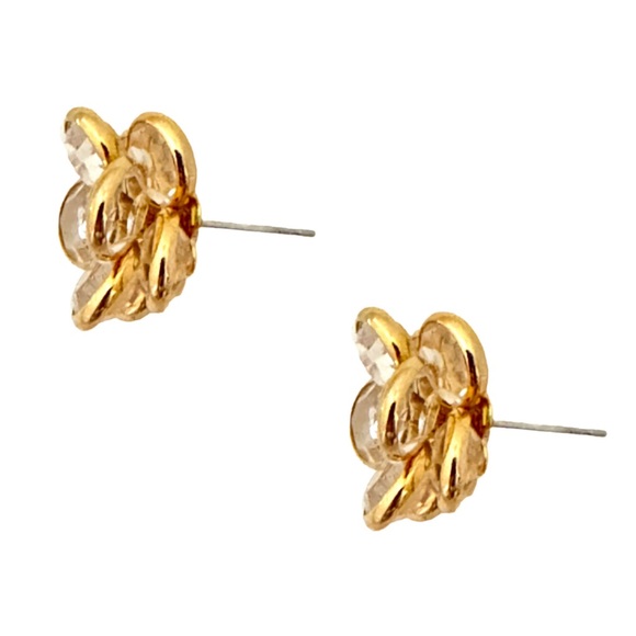 SWAROVSKI • Florere Crystal Clear Flower Earrings - Picture 3 of 4
